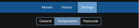 Settings Components