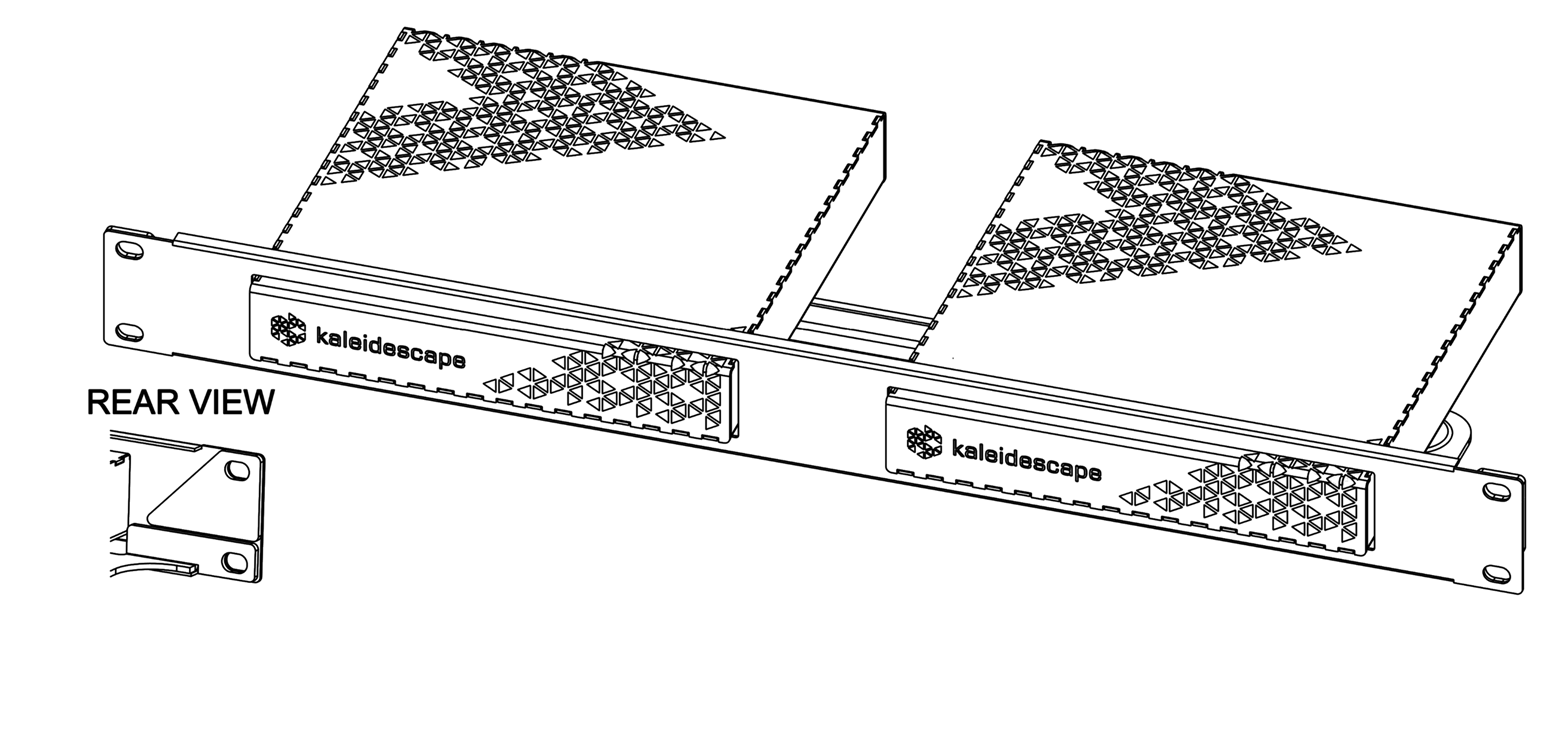 Dual unit rack install 3