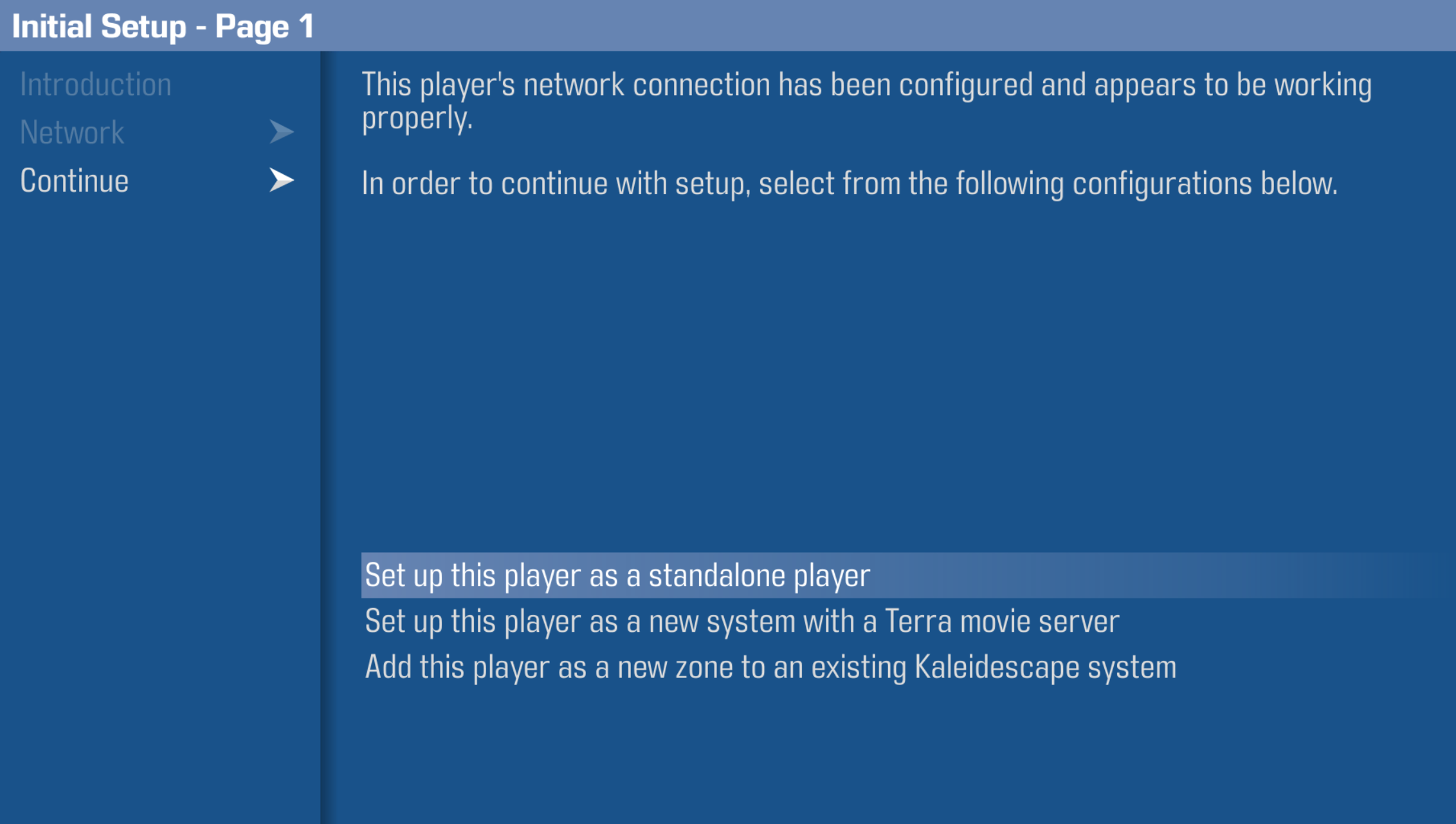 Strato M Initial Setup Standalone