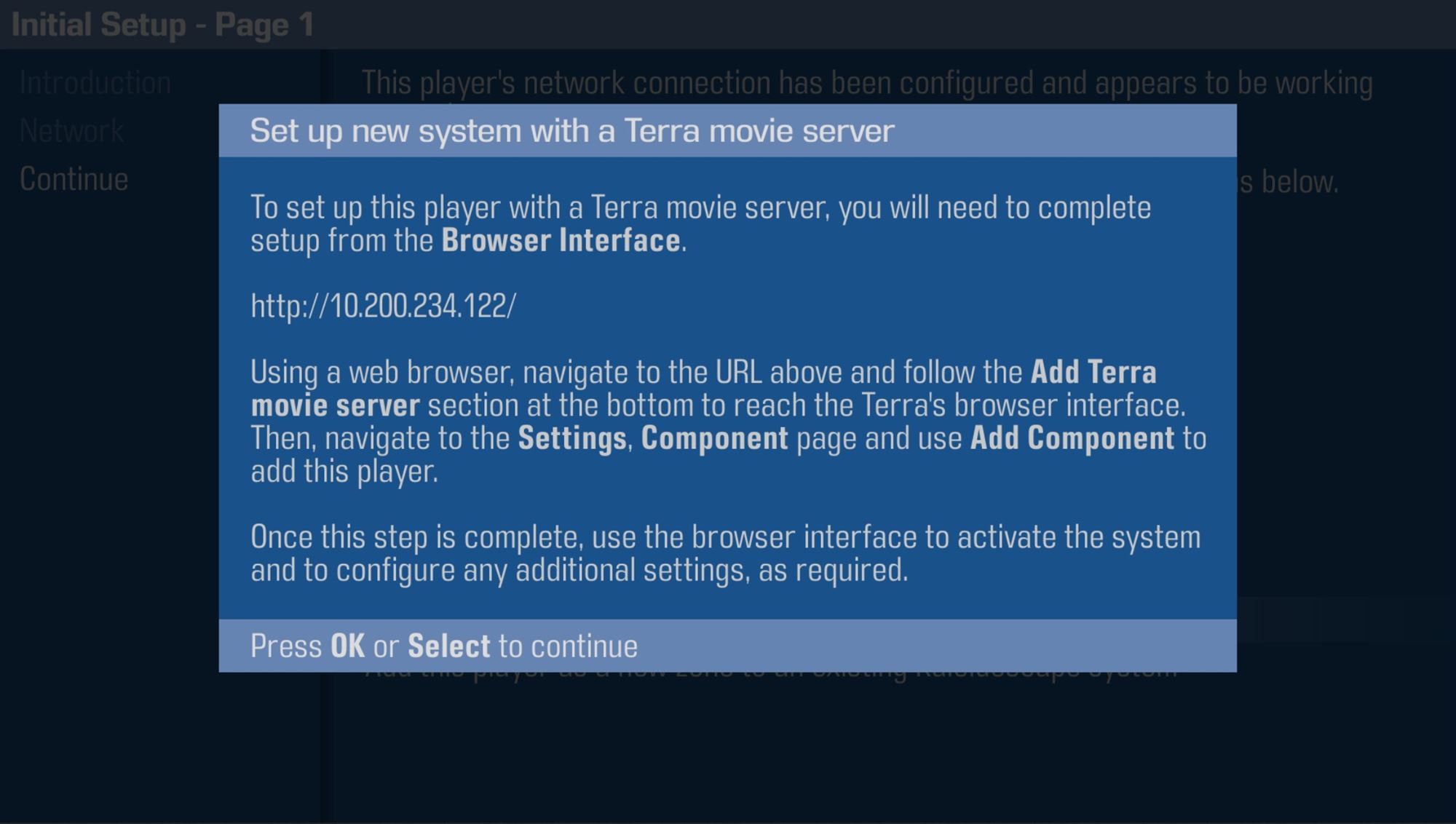 Strato Initial Setup new system BI
